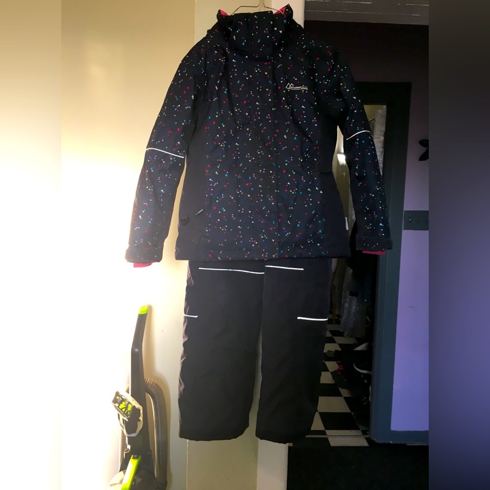 Girls sz 8 storm pack sunice 2 piece snowsuit